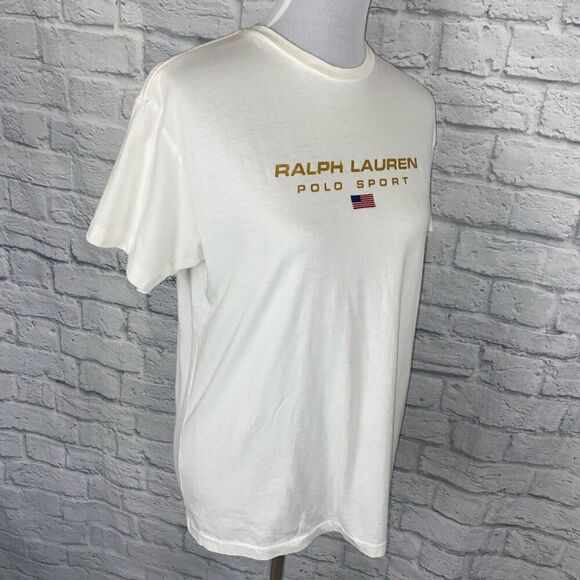 Ralph Lauren women M 100% cotton Crewneck short sleeve t-shirt - Picture 3 of 8